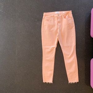 Frame Denim size 32 Le High Skinny